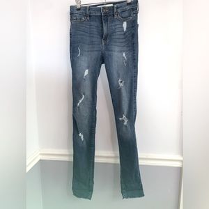 Hollister 0R High Rise Super Skinny Jeans